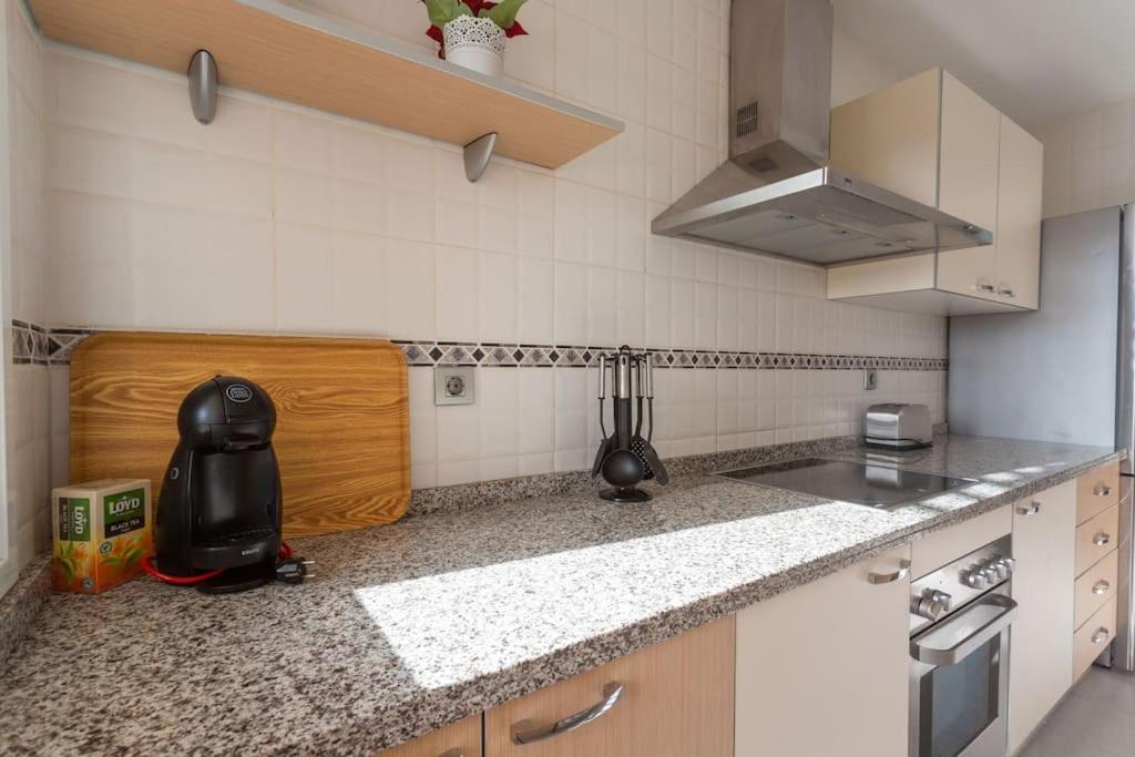 Prachtig Luxe Appartement Met Zeezicht San Miguel de Abona Bagian luar foto