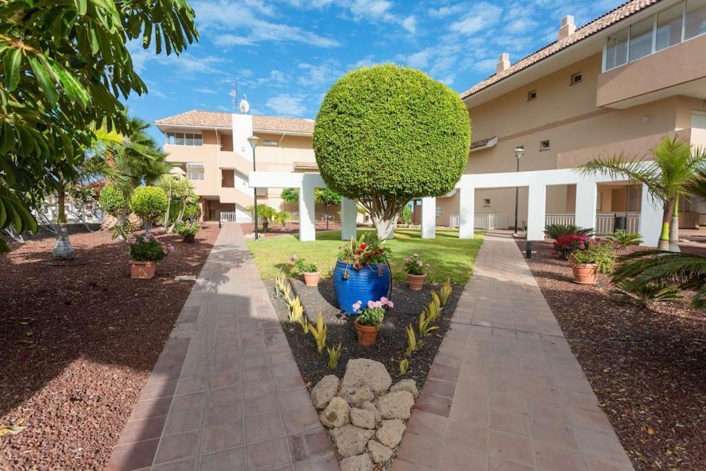 Prachtig Luxe Appartement Met Zeezicht San Miguel de Abona Bagian luar foto